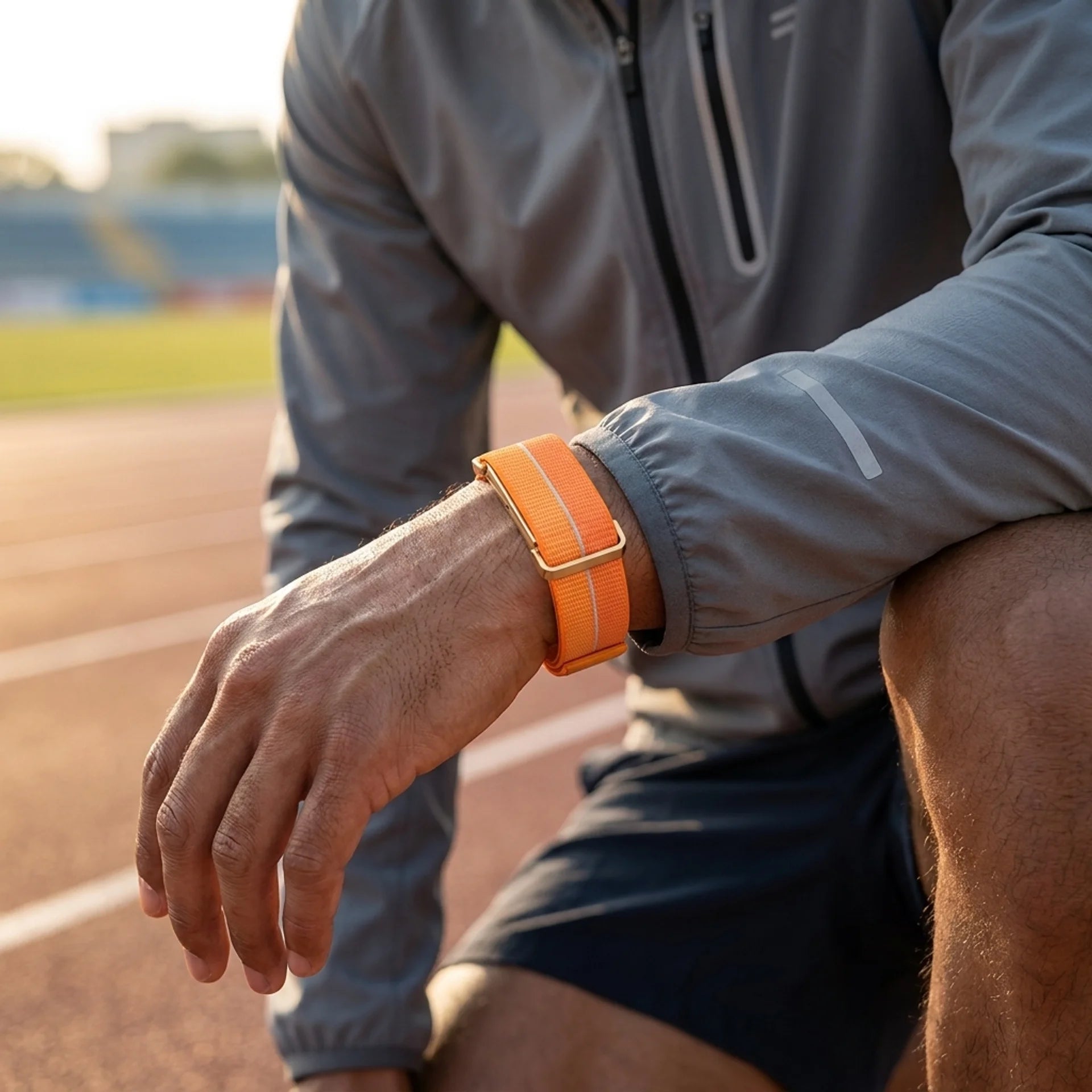 Bracelet nylon ultra fine Fitbit Air (orange)