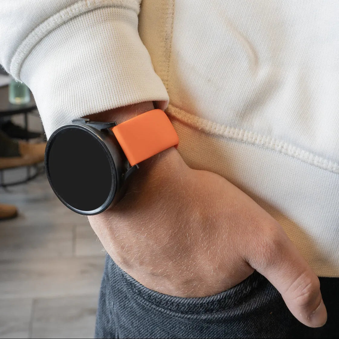 Polar Ignite 3 Silicone Strap (Orange)
