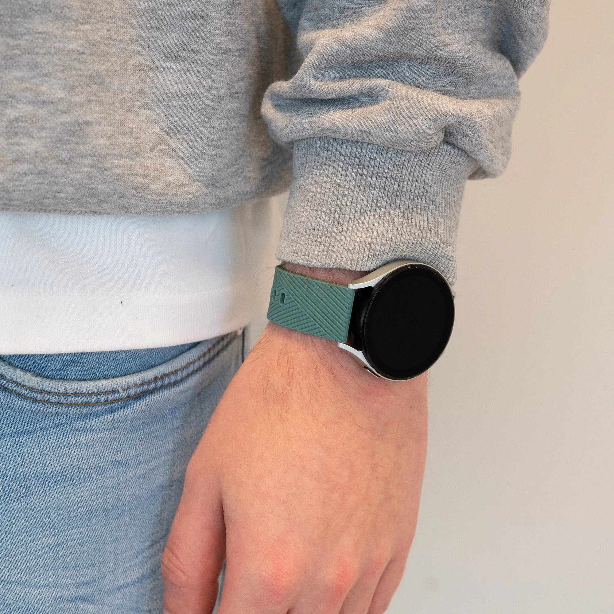 Bandz Bracelet silicone 'Deluxe' Polar Vantage M3 (vert sapin)
