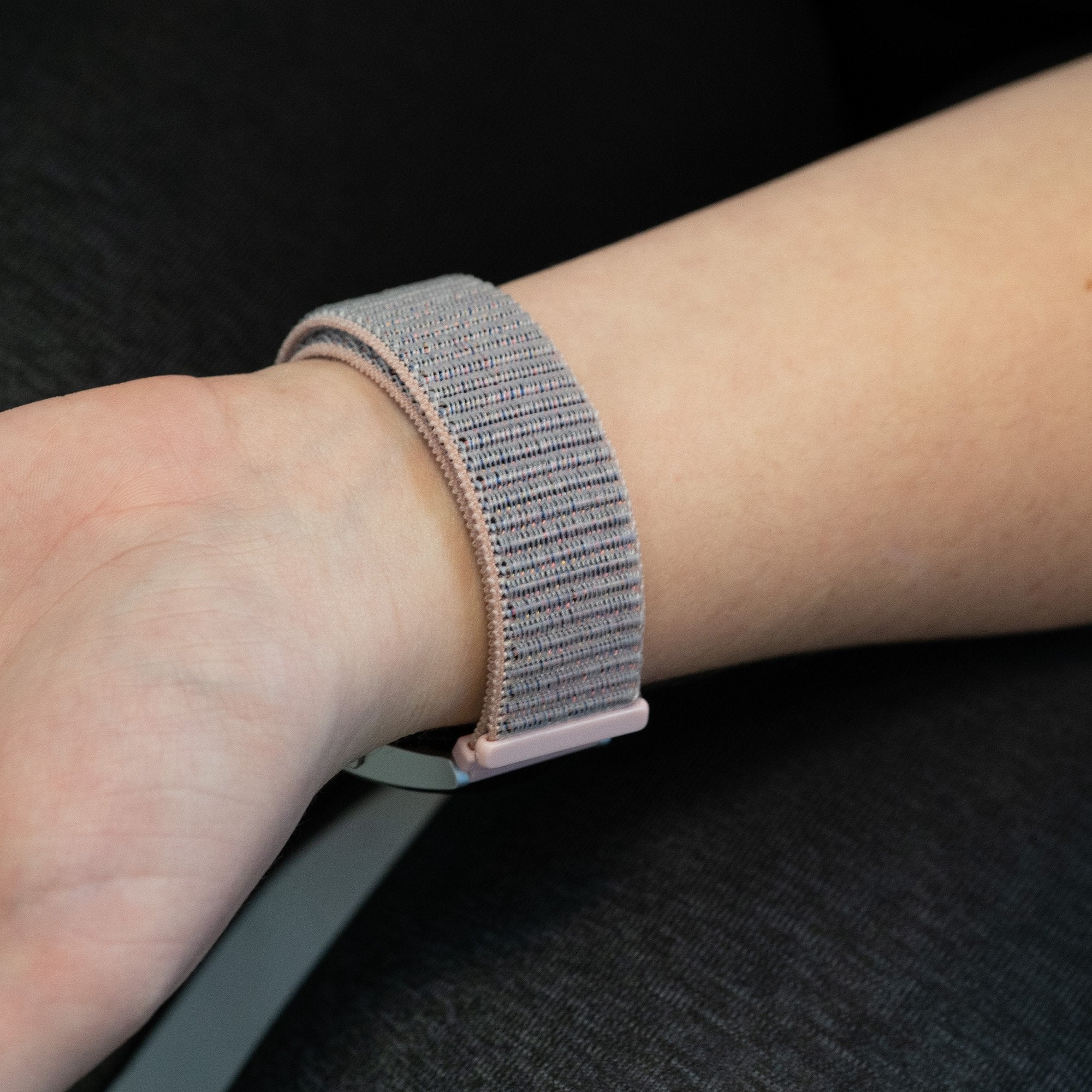 Bandz Bracelet nylon Loop Garmin Venu SQ 2 (rose)