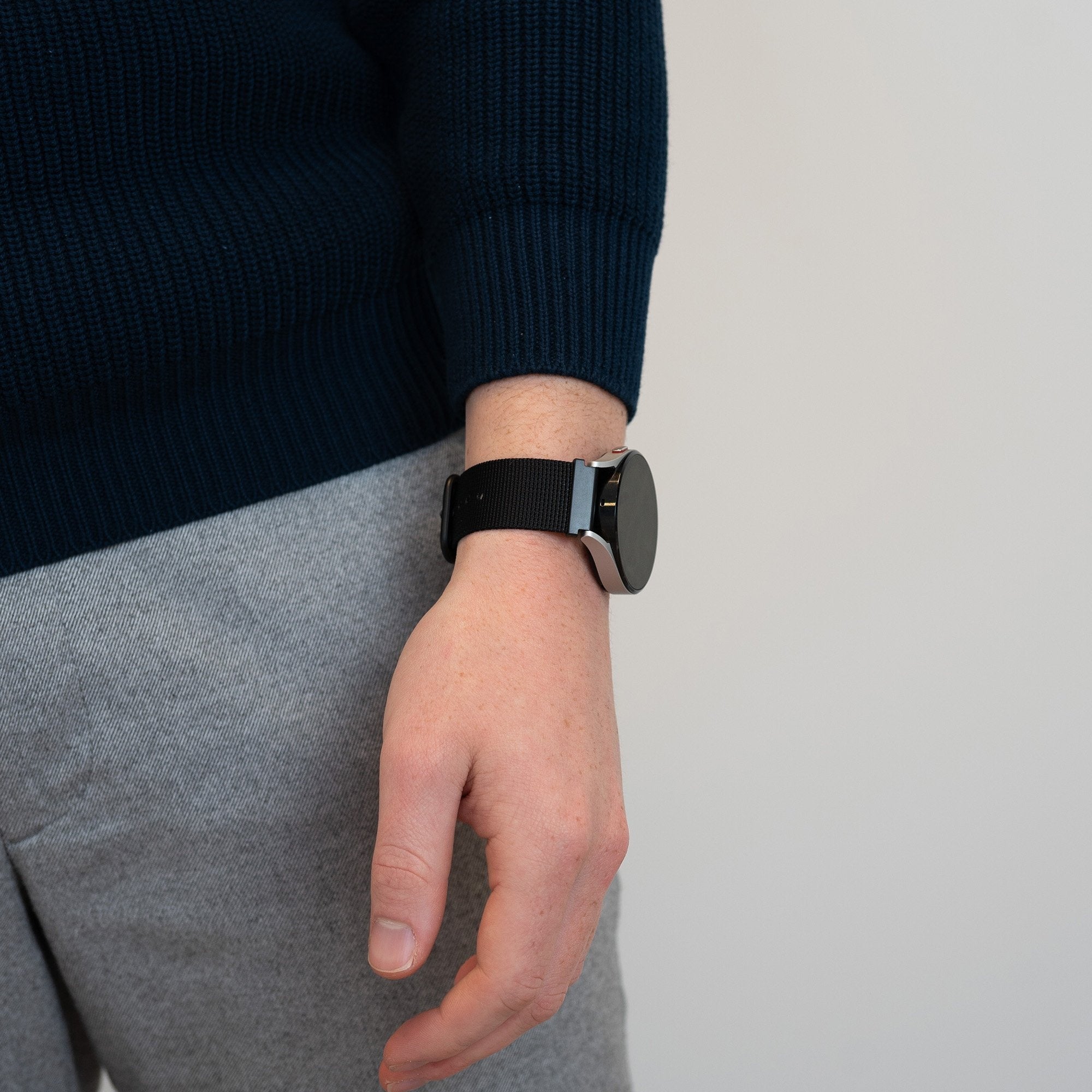 Bandz Bracelet nylon à boucle Huawei Watch GT 7 Pro (noir)