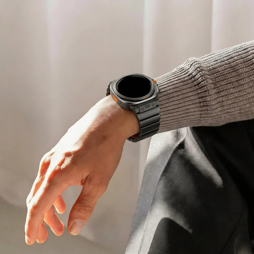 Bandz Bracelet titane 'Hybrid' Samsung Galaxy Watch Ultra 2 (noir)