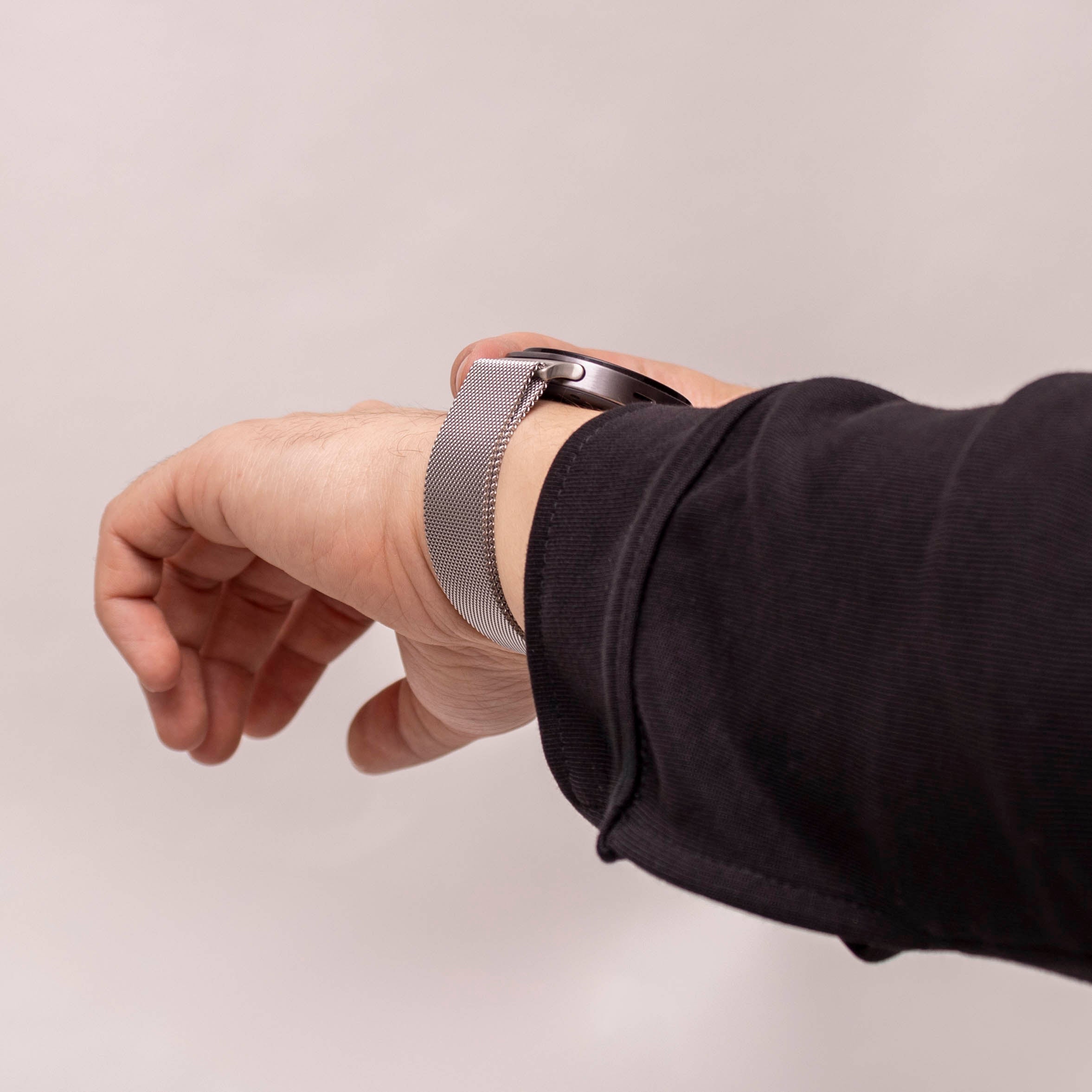 Bracelet milanais Samsung Galaxy Watch 8 - 44mm (argent)
