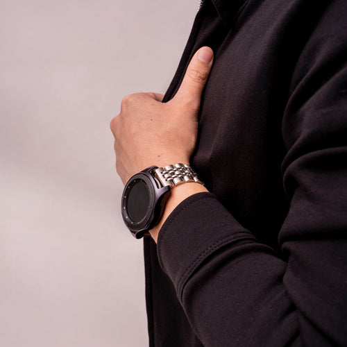 Bracelet acier duo Samsung Gear S3 (argent)
