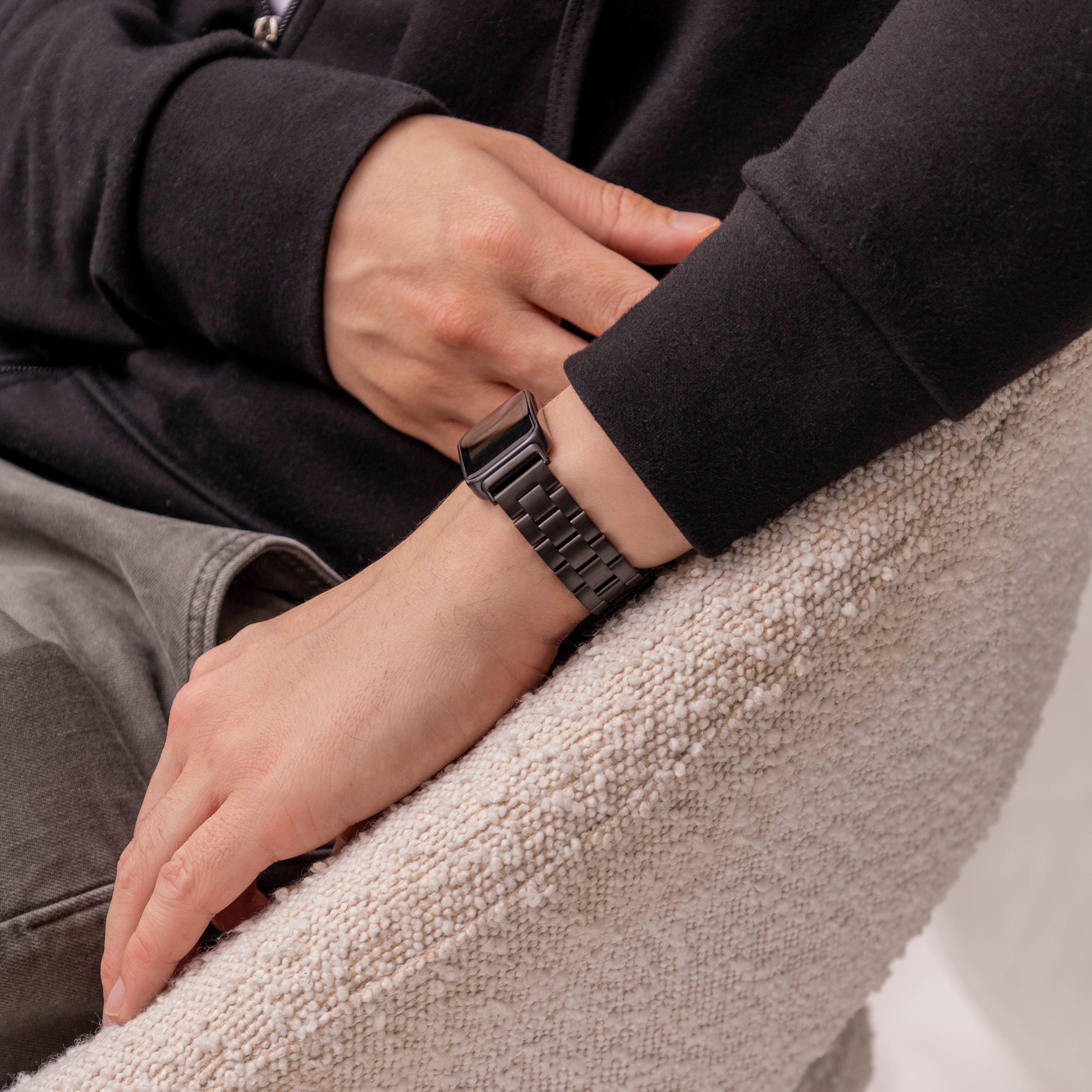 Bracelet acier Huawei Band 9 (noir)