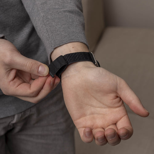 Bracelet nylon Garmin Tactix 8 - 51mm (noir)