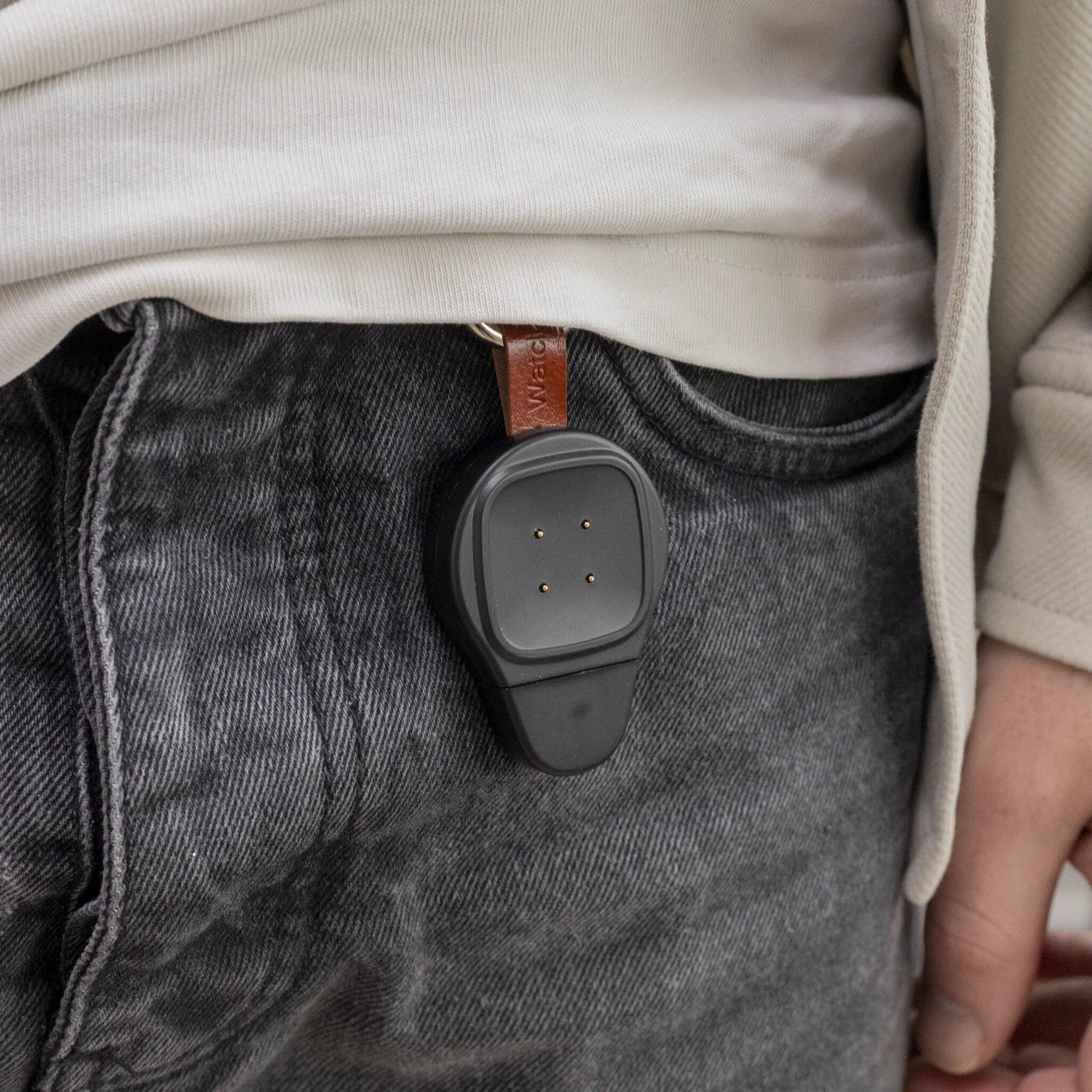 Mini Chargeur Fitbit Versa 3/Sense (noir)