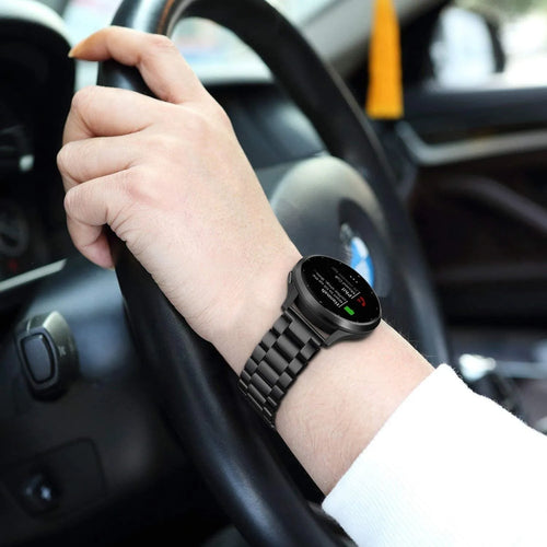 Bracelet acier Fossil Gen 4 Venture HR (noir)