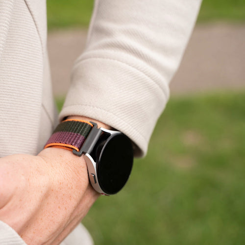 Bracelet nylon Xiaomi Watch 2 Pro (cerise foncé)