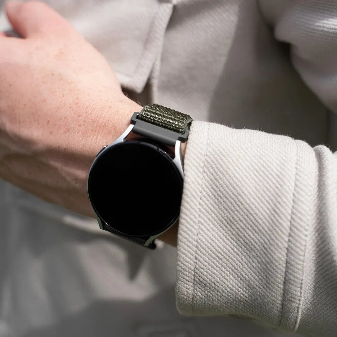 Bracelet nylon Amazfit Active (vert foncé)