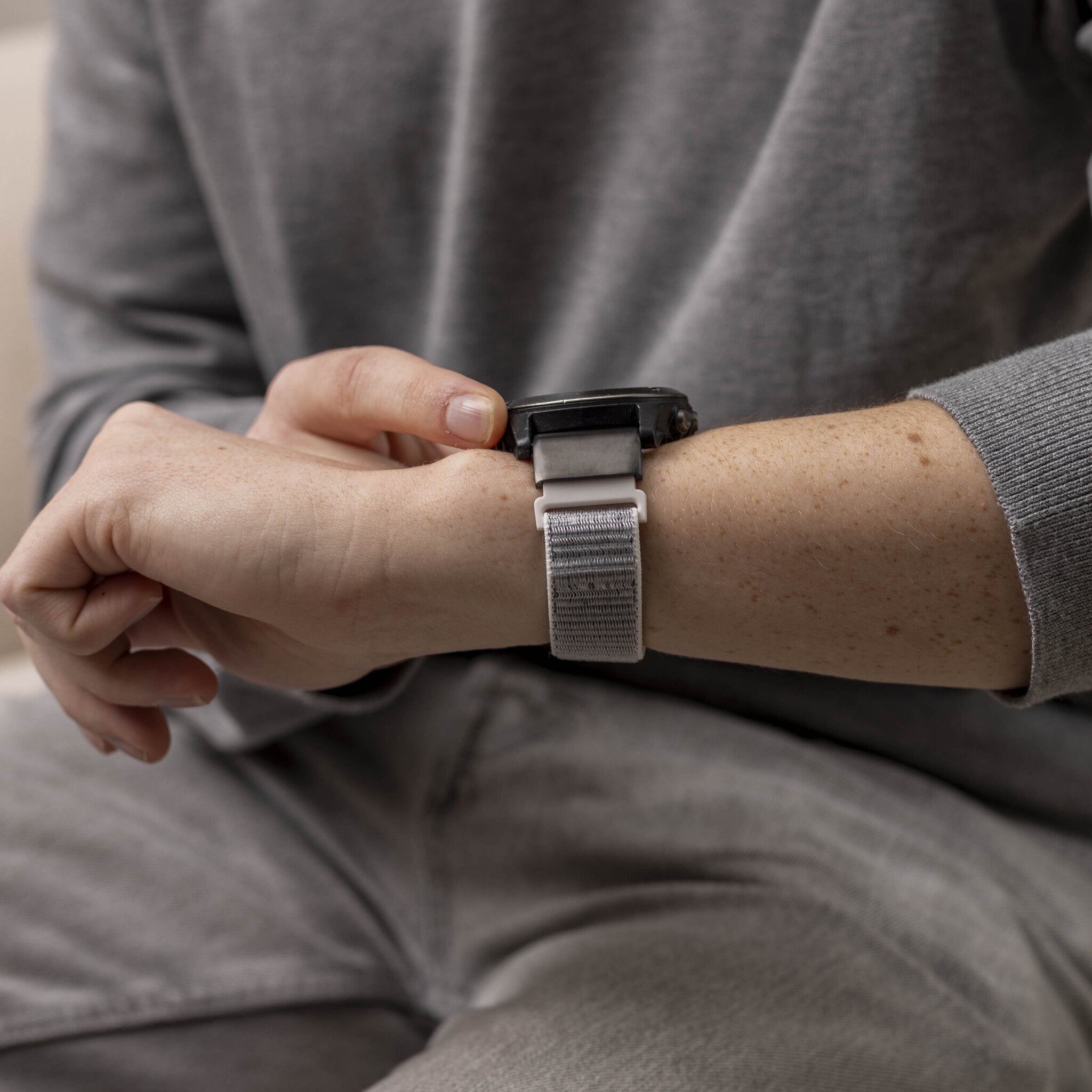 Bracelet nylon Garmin Descent Mk3(i) - 43mm (coquillage)