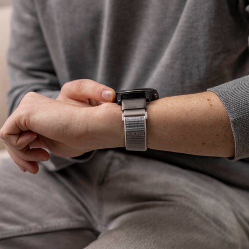 Bracelet nylon Garmin Instinct 3 - 50mm (coquillage)