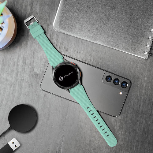 Bracelet silicone sergé Redmi Watch 5 Lite (aqua)