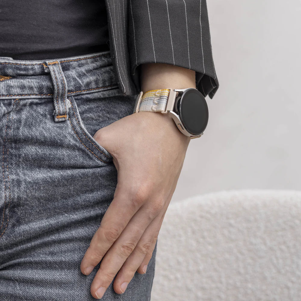 Bracelet nylon Coros Apex 42mm (lumière stellaire mix)