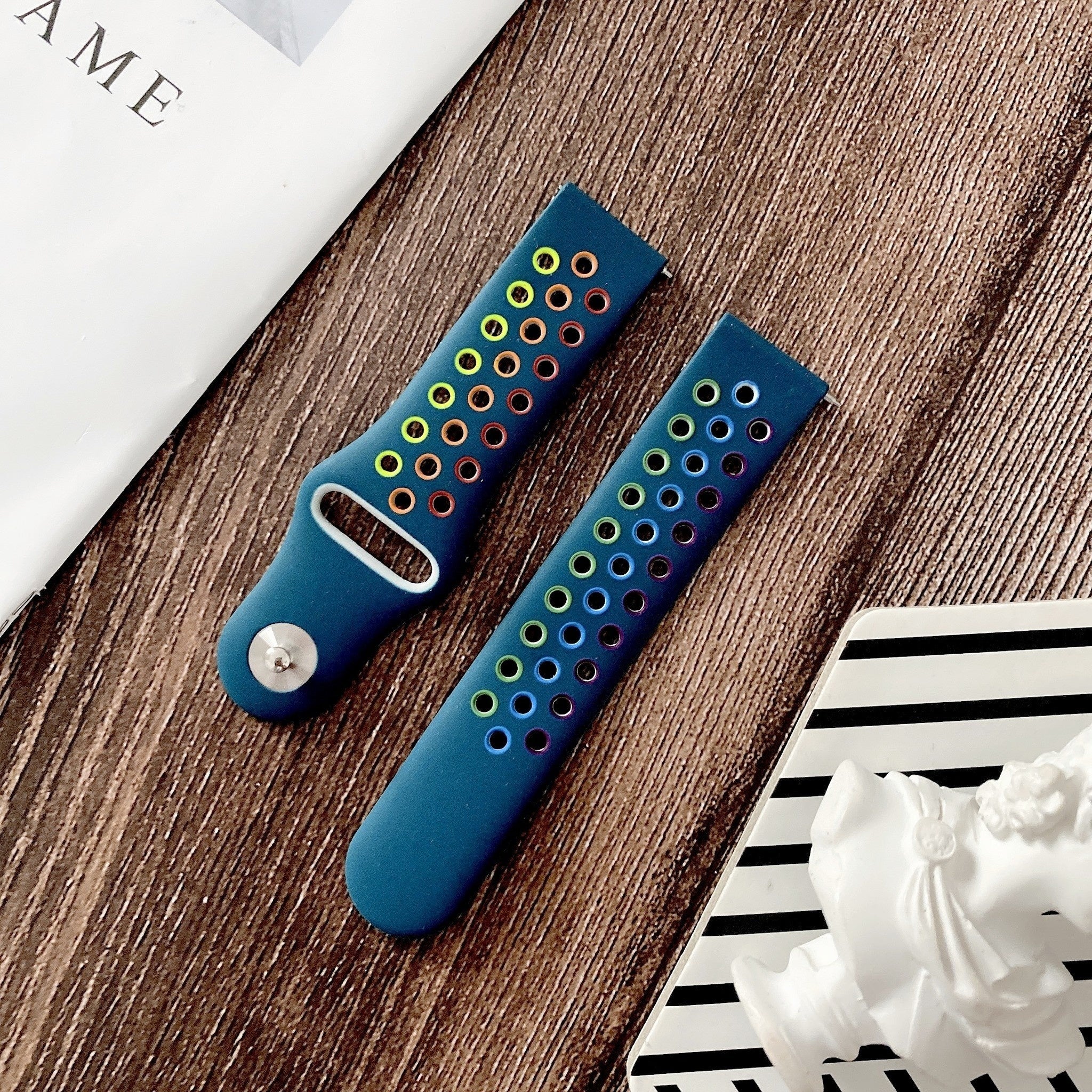 Bracelet sport Xiaomi Watch S3 (vert sapin/coloré)