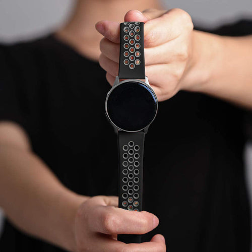 Withings ScanWatch Nova Sport Strap (Black/Grey)