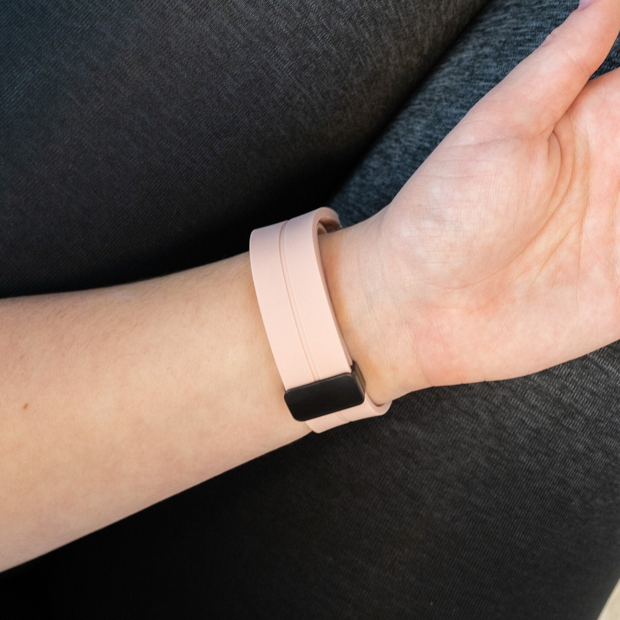 Bandz Bracelet silicone avec D-Buckle Samsung Galaxy Watch 6 - 44mm (rose)