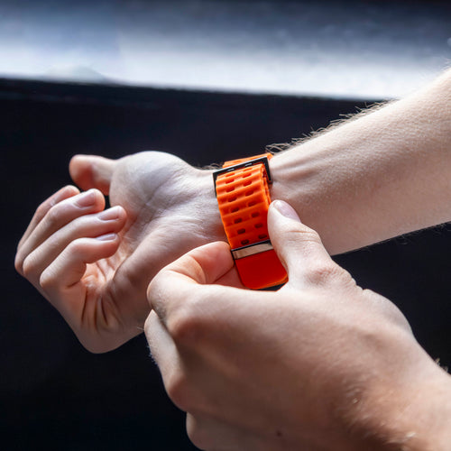 Samsung Galaxy Watch Ultra Ocean Strap (Orange)