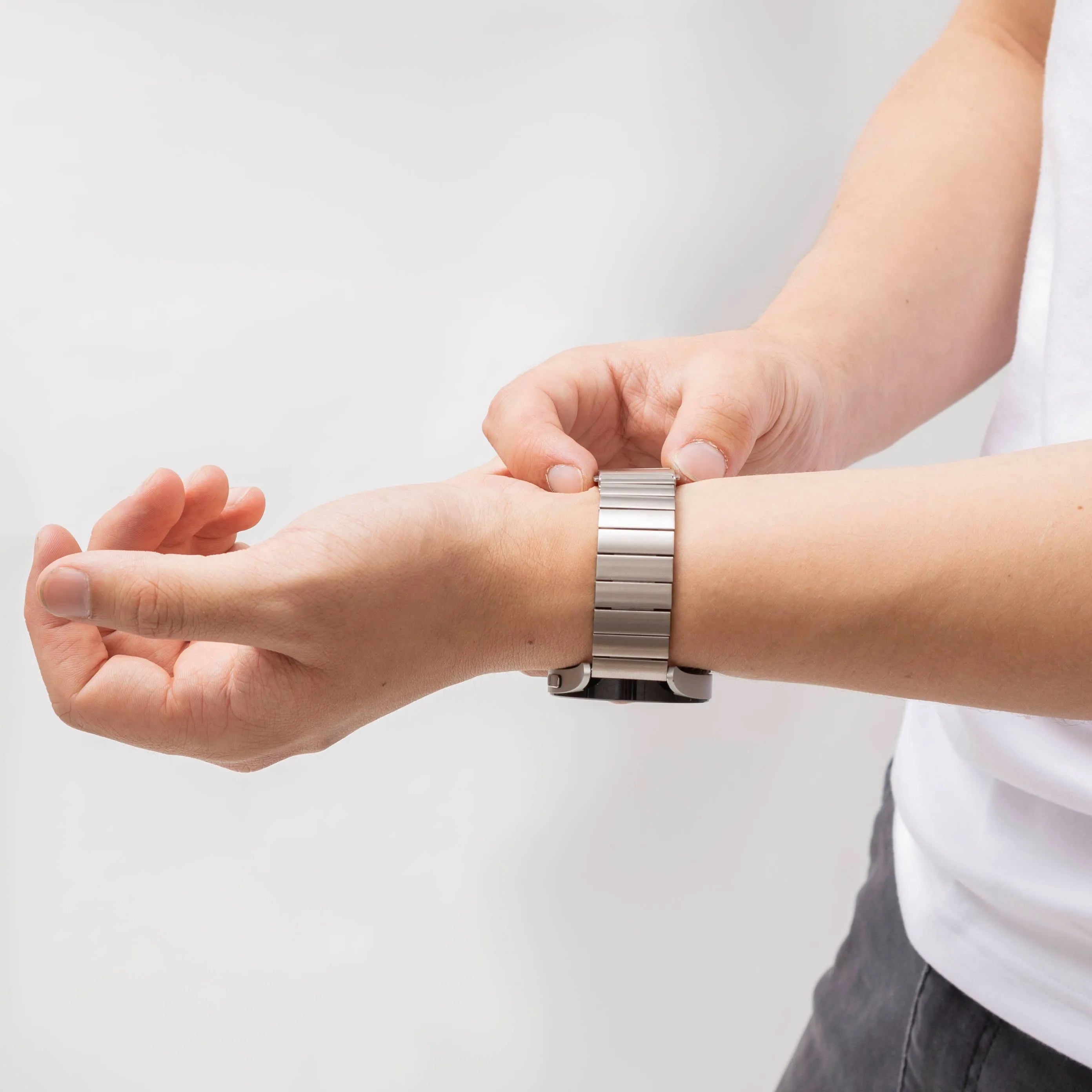 Bracelet métal Polar Ignite (argent)