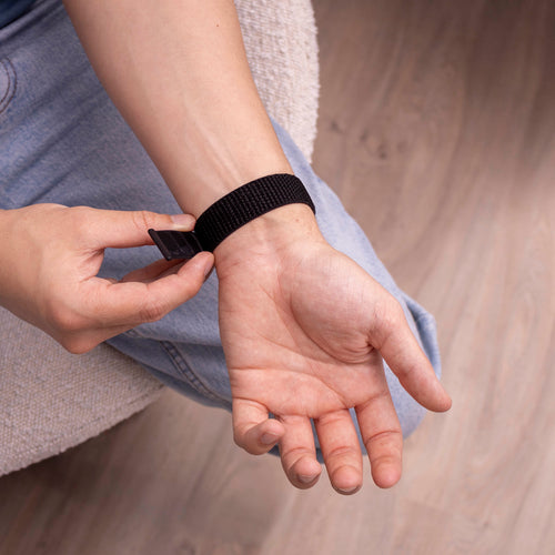 Bracelet nylon Samsung Galaxy Watch 8 - 40mm (noir)