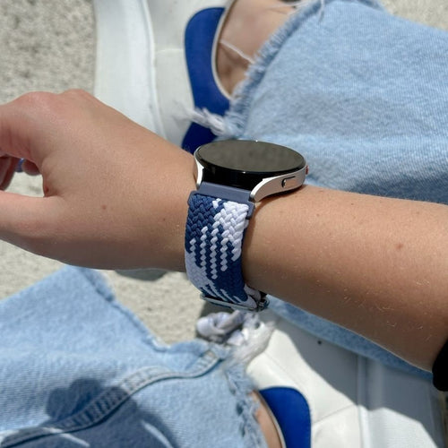 Redmi Watch 5 Active Adjustable Braided Strap (Blue/White)