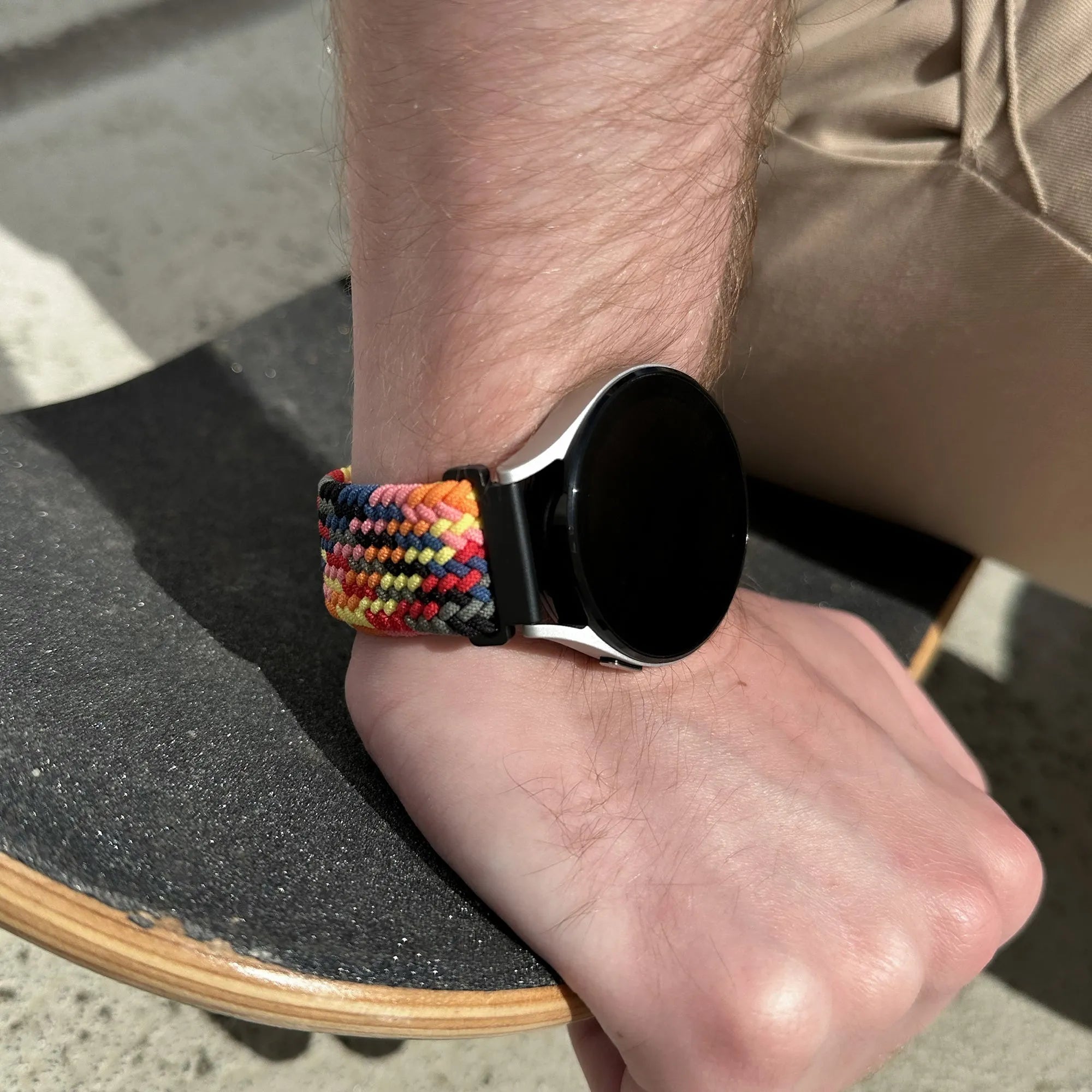 Bracelet tressé réglable Amazfit Bip U (Pro) (multicolore)