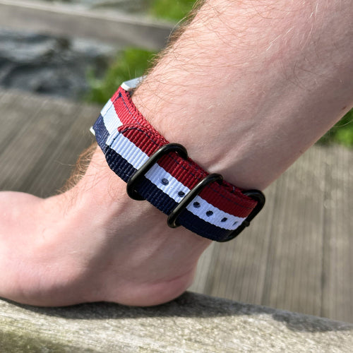 Bracelet nylon avec boucle Xiaomi Watch 2 Pro (tricolore)