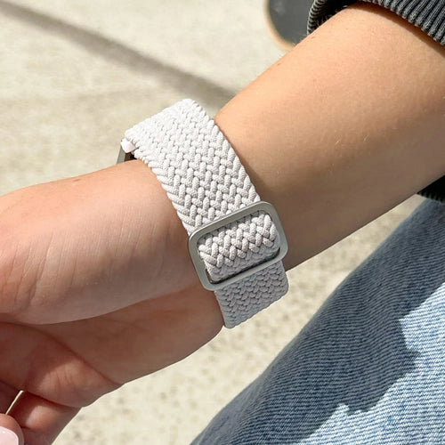 Bracelet tissé ajustable Amazfit Bip 6 (blanc)