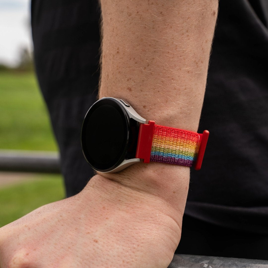 Nylon Strap, rainbow, lifestyle photo