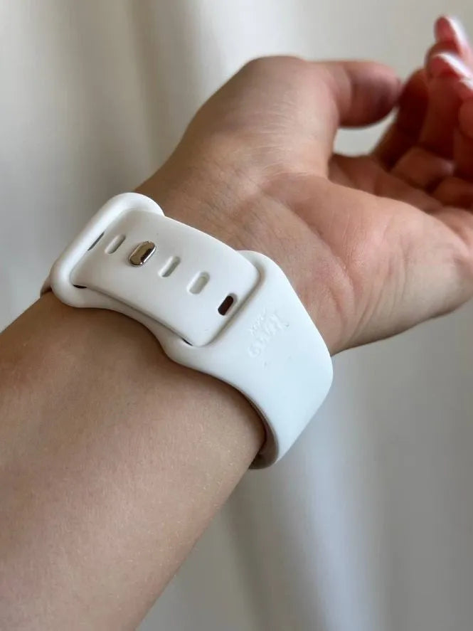 Bracelet silicone xoxo Wildhearts Amazfit GTS 3 (blanc)