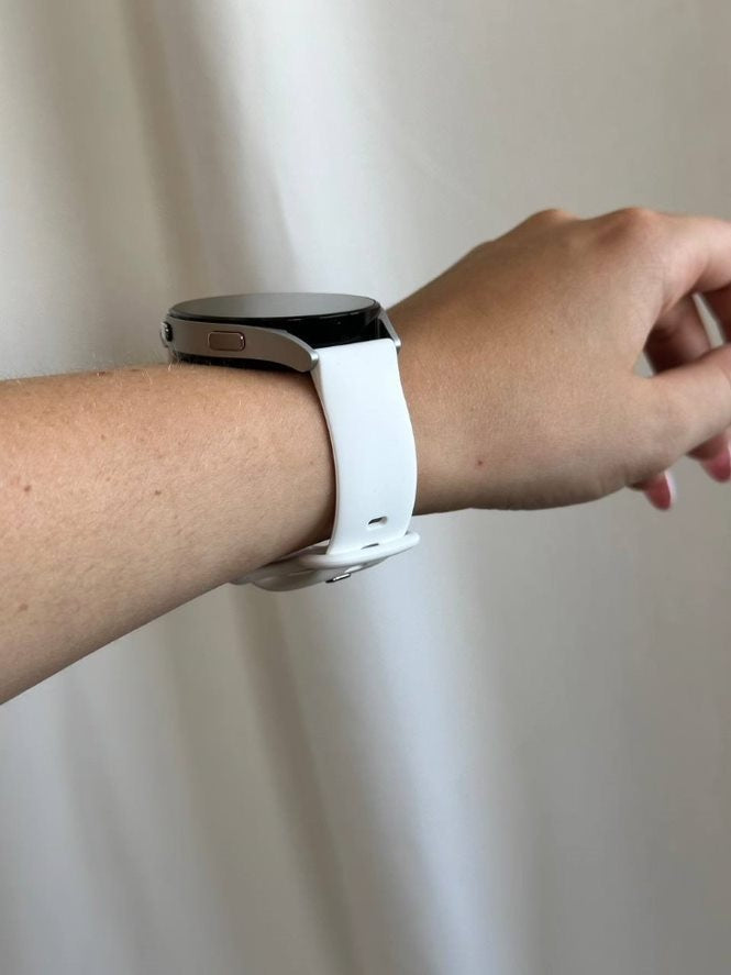 Bracelet silicone xoxo Wildhearts Samsung Galaxy Watch 5 - 44mm (blanc)