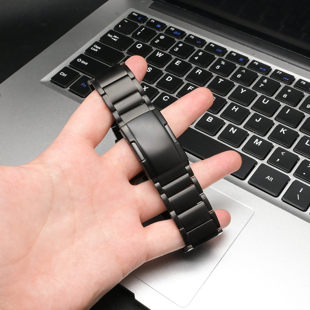 Bracelet titane Google Pixel Watch 3 - 45mm (noir)