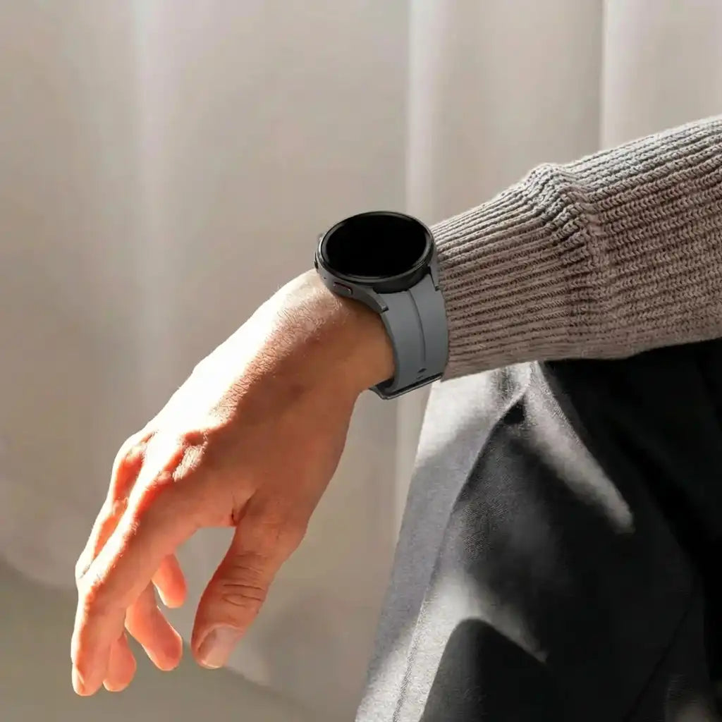 Bandz Bracelet silicone 'Extreme' Samsung Galaxy Watch 4 40mm (gris foncé)