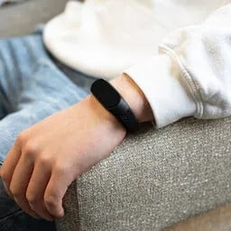 Nylon Mi Braided Strap, black, lifestyle photo