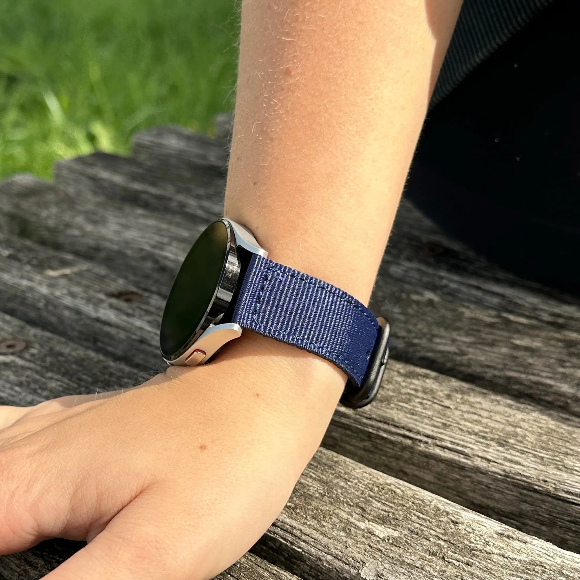 Bracelet nylon à boucle Suunto Nautic S (bleu)