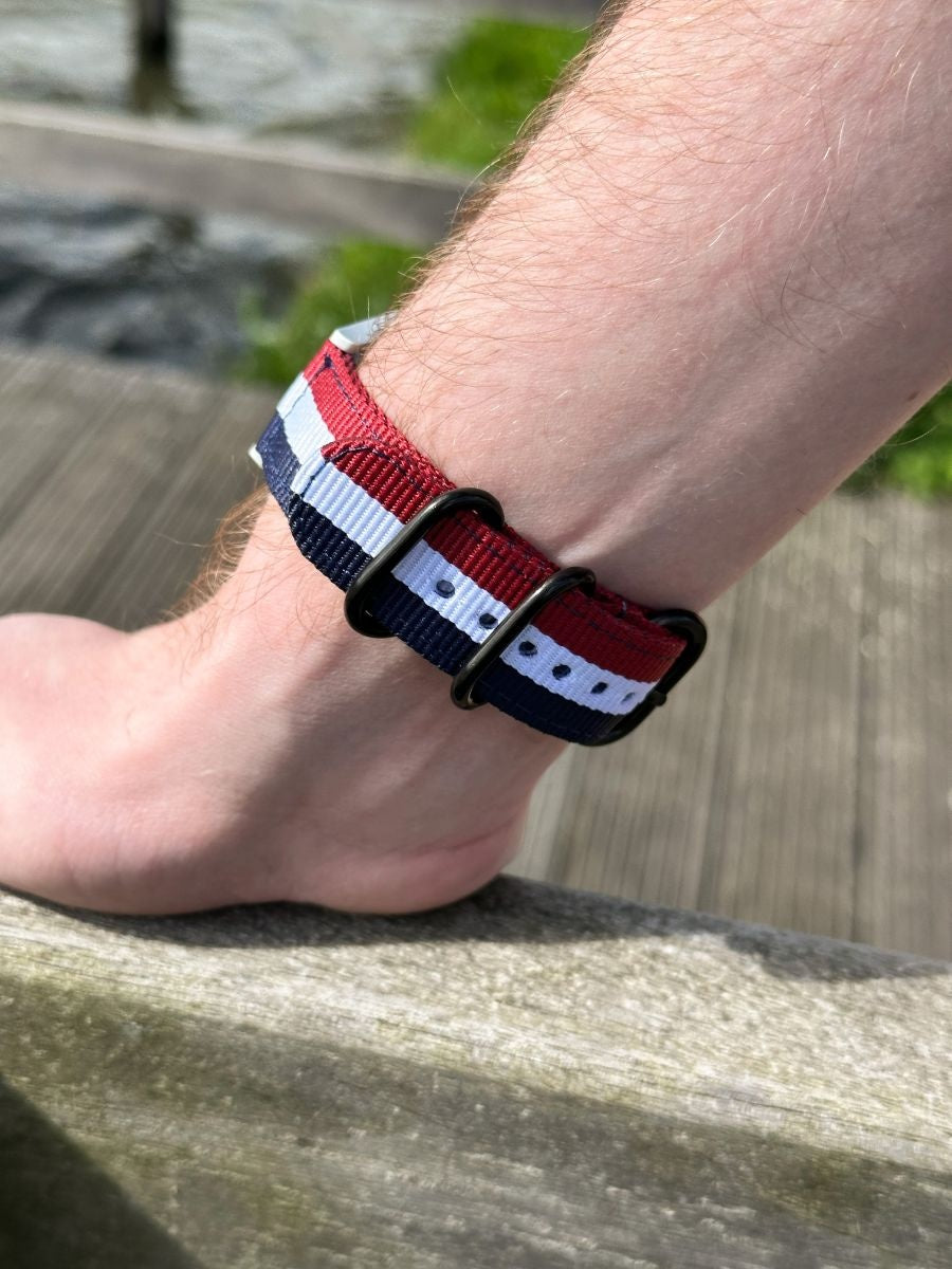 Bracelet nylon avec boucle Huawei Watch GT Runner (coloré)