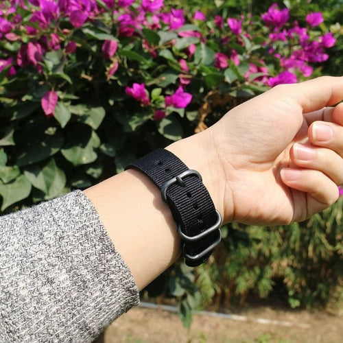Nylon Buckle Strap, black, lifestyle photo