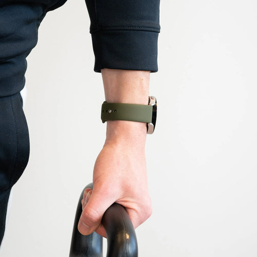 Bandz Coros Apex 42mm Sport Strap 'Deluxe' (Olive Green)