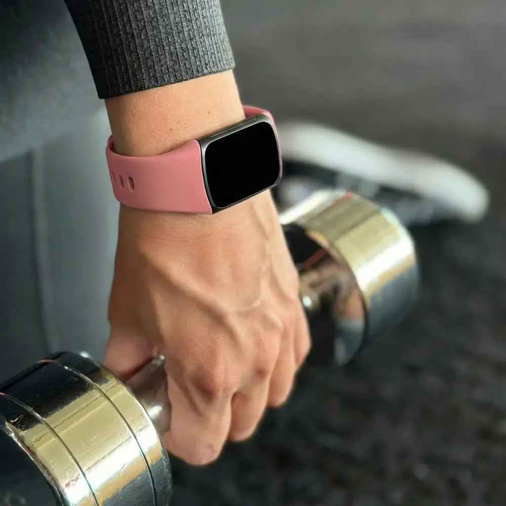 Fitbit Charge 6 Silicone Strap (Pink)