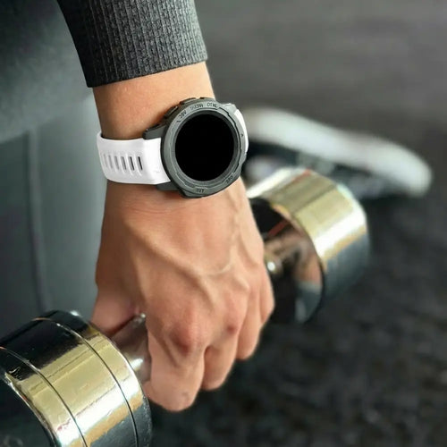 Garmin Instinct 2s Silicone Strap (White)