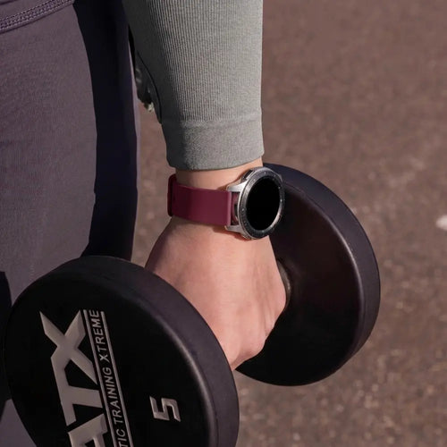 Silicone Sport Strap, lifestyle photo