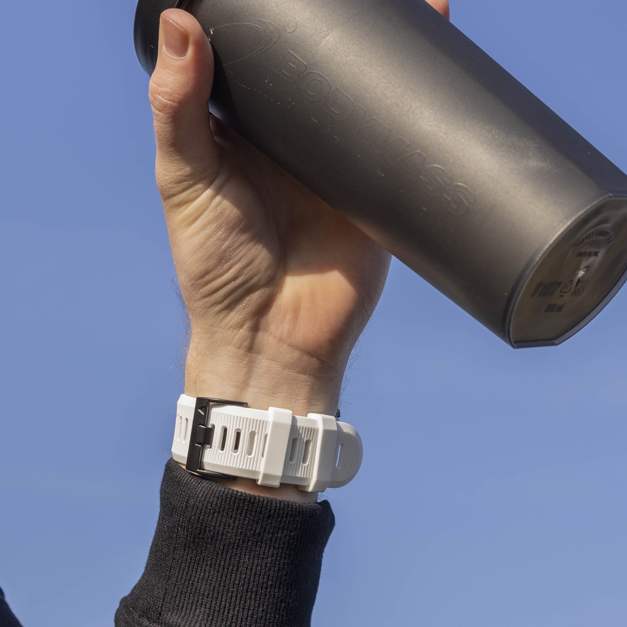 Bracelet silicone Garmin Descent MK1 (blanc)