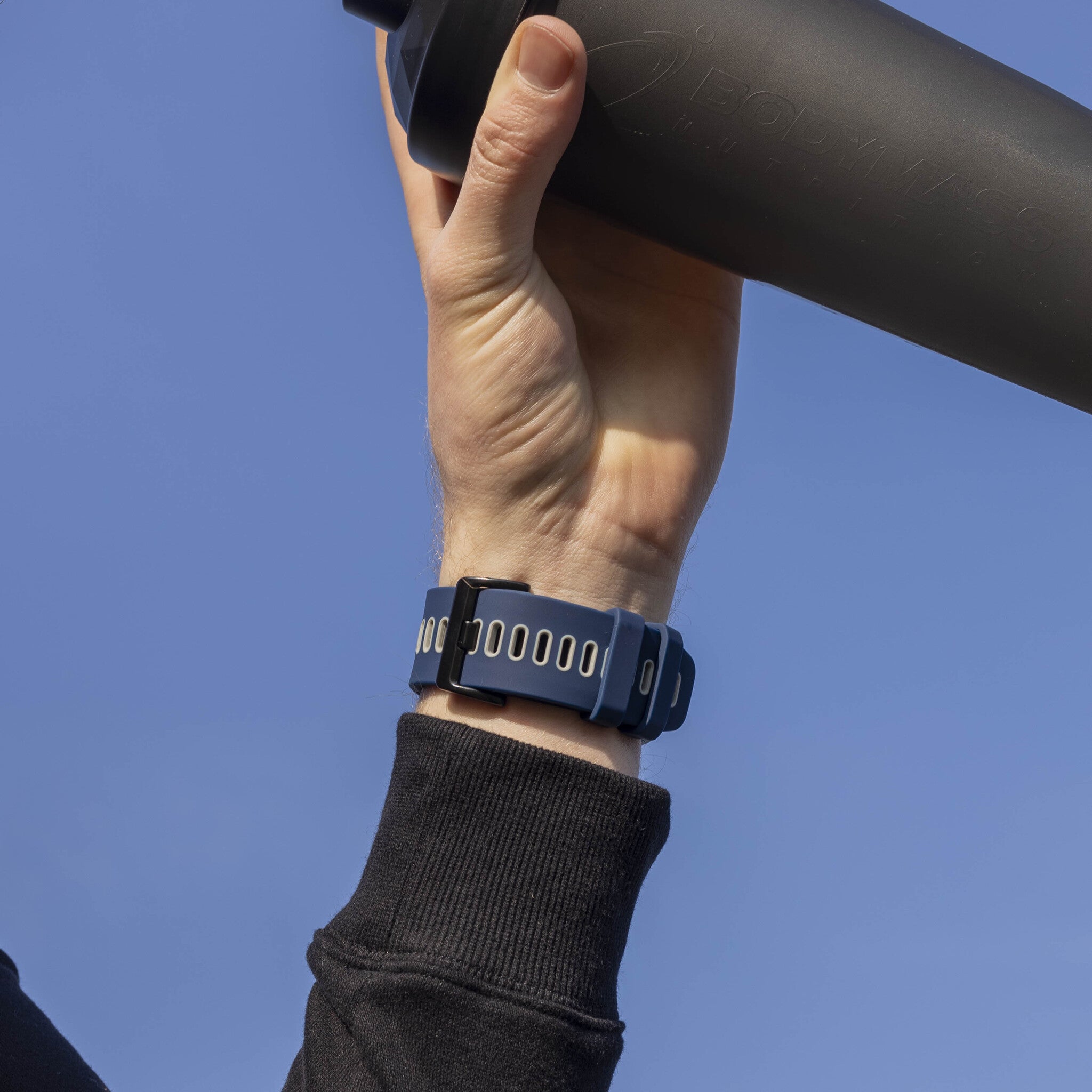 Bracelet à boucle sport Garmin Tactix 7 (bleu/gris)