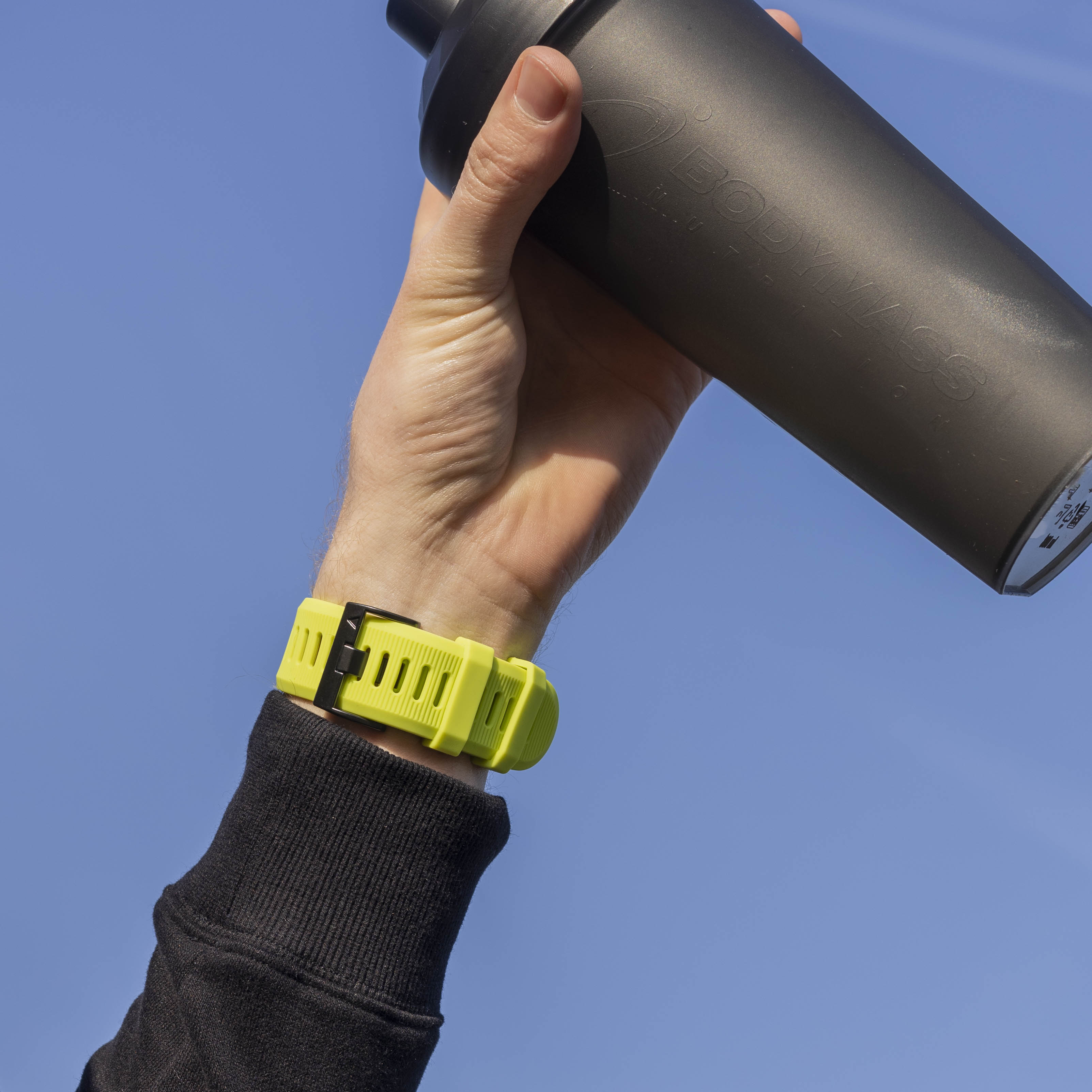 Bracelet silicone Garmin Fenix 8 - 51mm (vert clair)