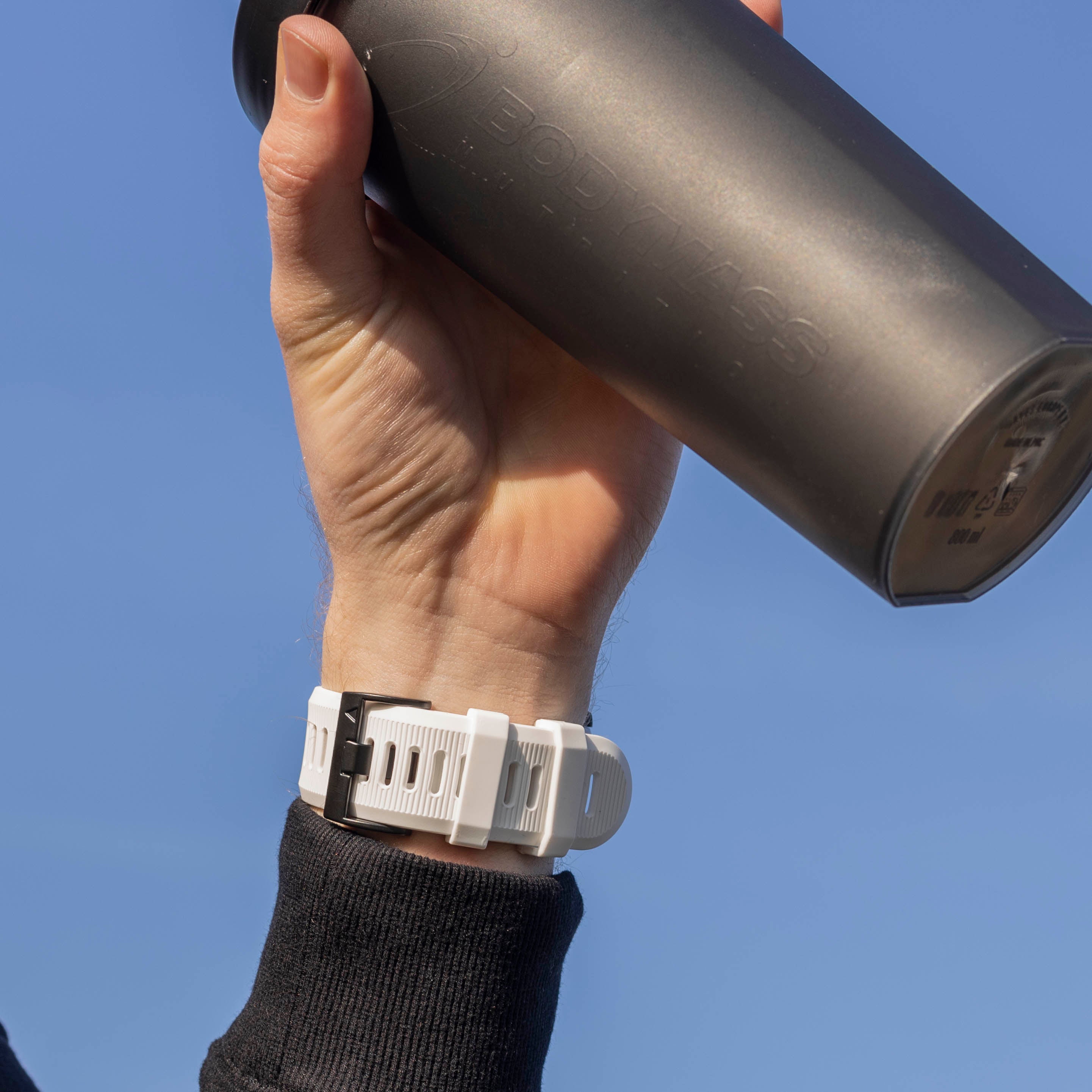 Bracelet silicone Garmin Epix Pro (Gen 2) 51mm (blanc)