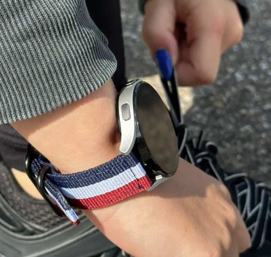 Bracelet nylon avec boucle Amazfit GTS 2 (Tricolour)