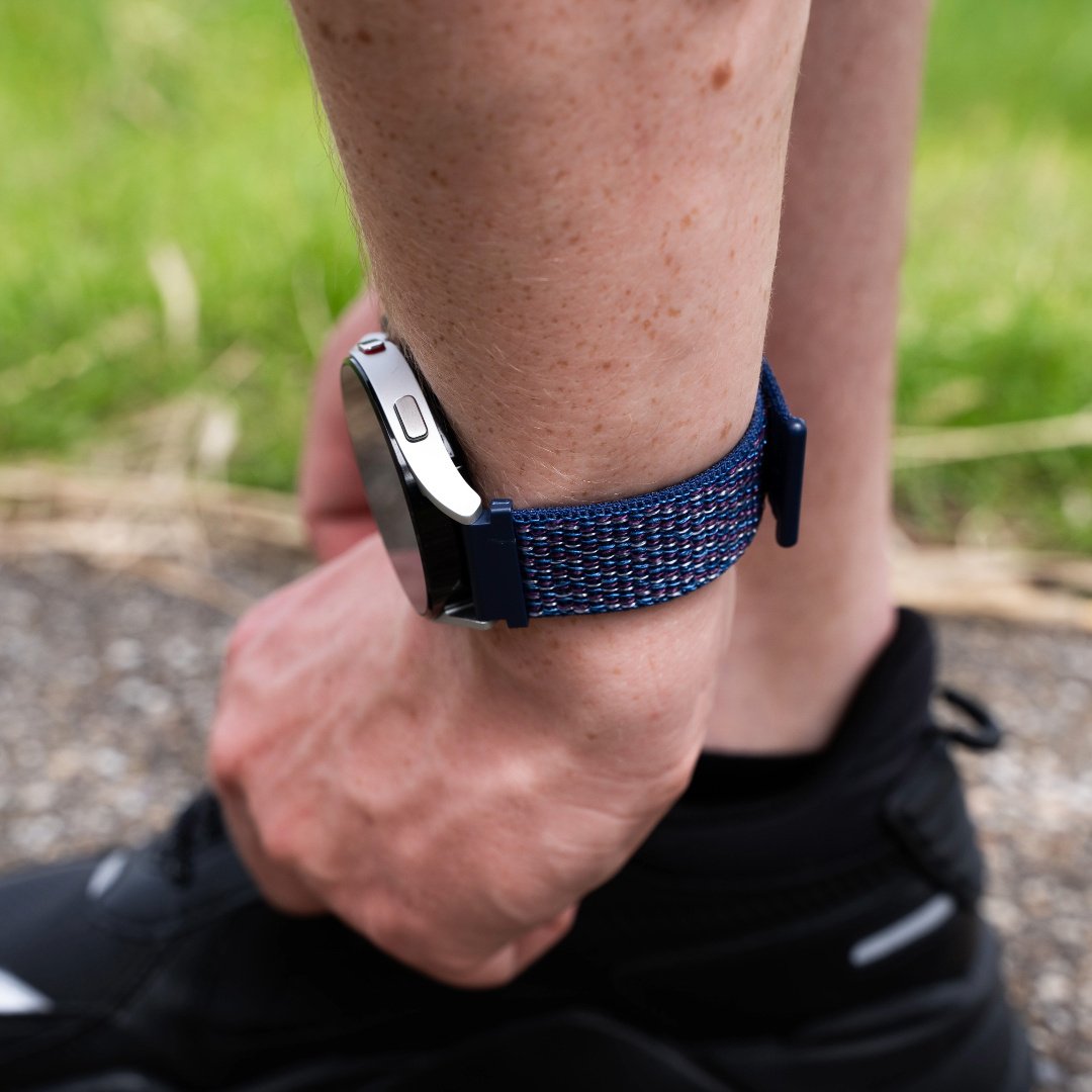 Bracelet nylon Redmi Watch 5 Active (violet-bleu)