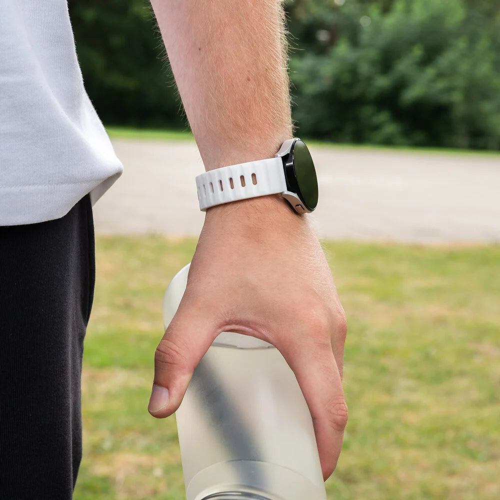 Polar Ignite Outdoor Silicone Strap (White)