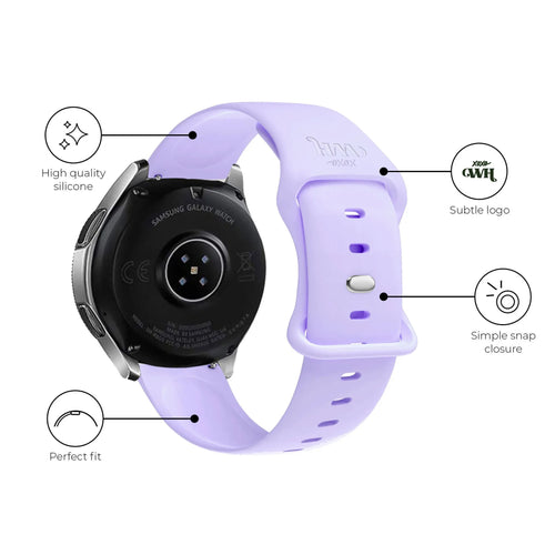 Bracelet silicone xoxo Wildhearts Polar Ignite 2 (lilas)