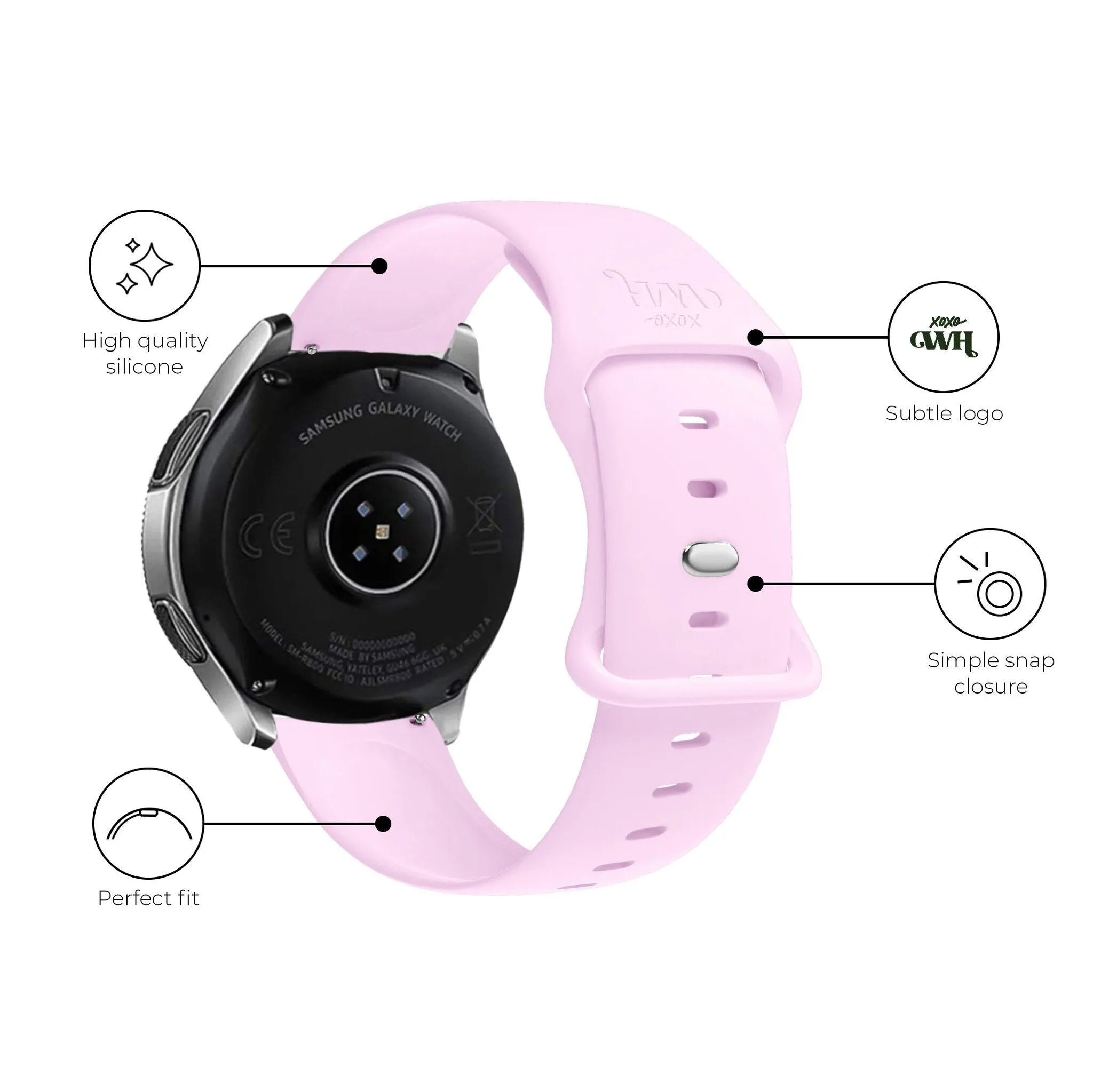 Bracelet silicone xoxo Wildhearts Polar Pacer (rose)